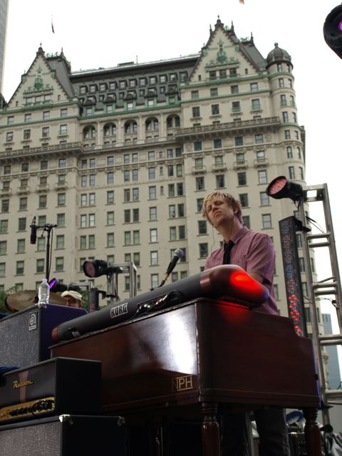 shooting CBS This Morning w/ Sheryl Crow, Midtown Manhattan 2010