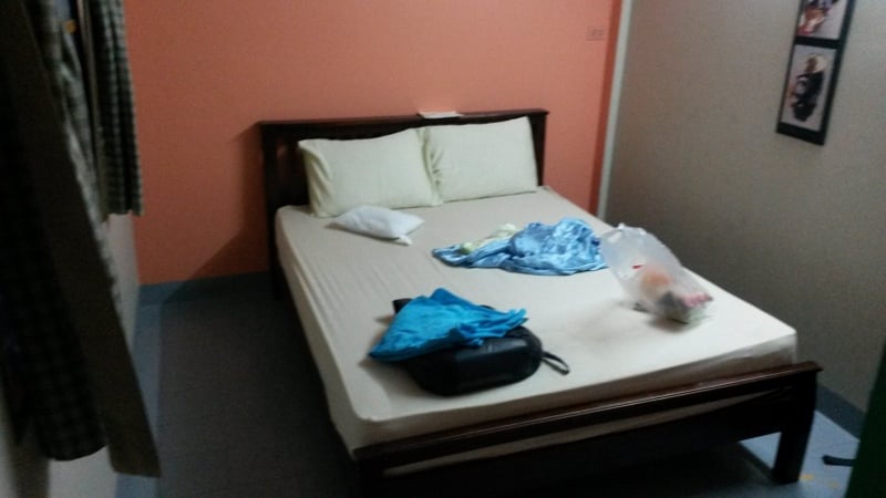 Mein Zimmer im Smile Guesthouse für 250 Baht =~7€/Nacht