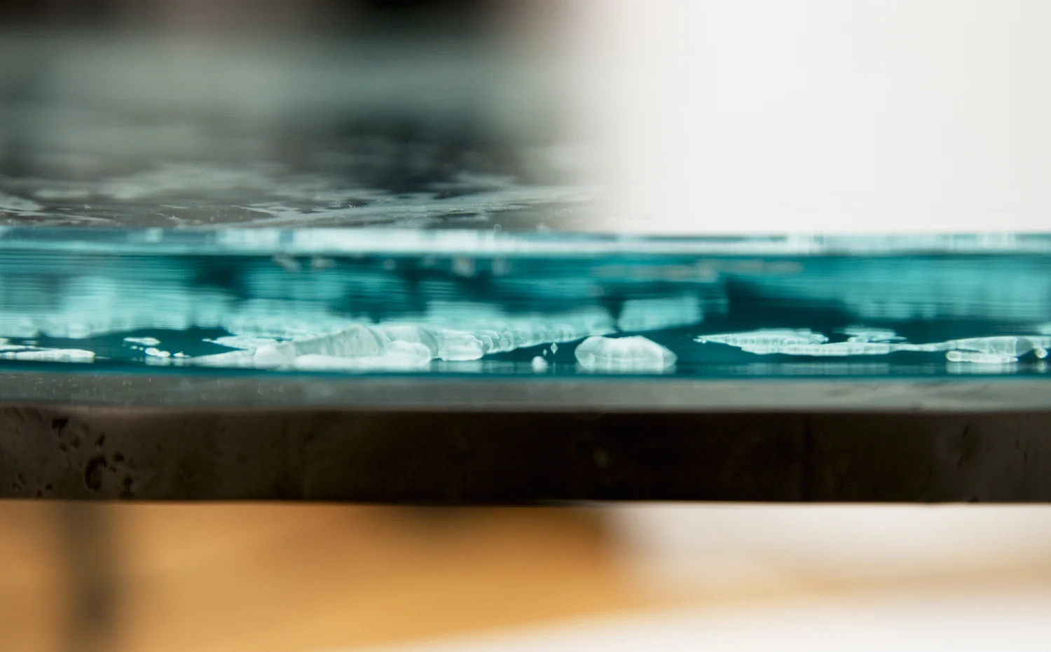 "Fibonacci" table detail. Photo © Eileen Travell