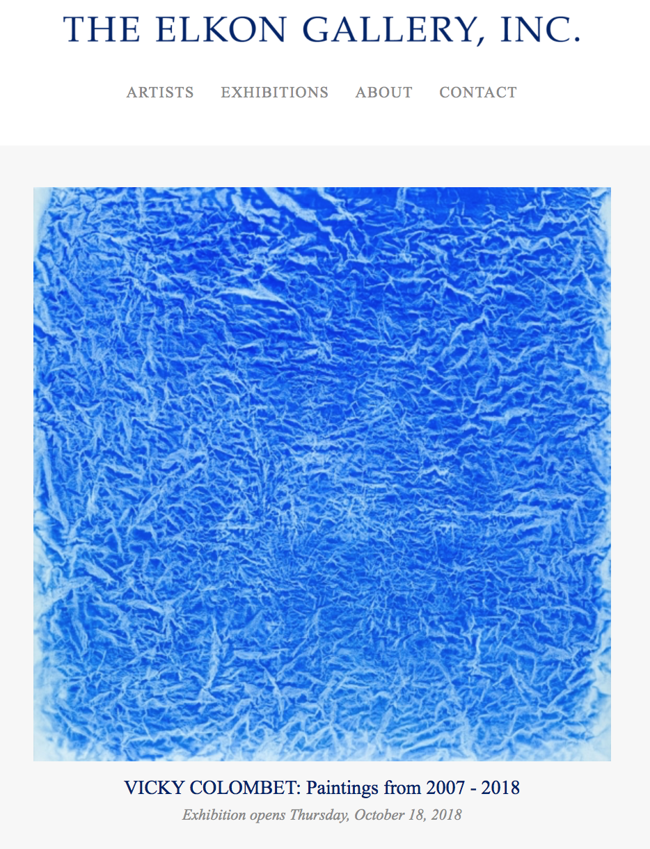 Vicky Colombet: Paintings from 2007-2018 at The Elkon Gallery