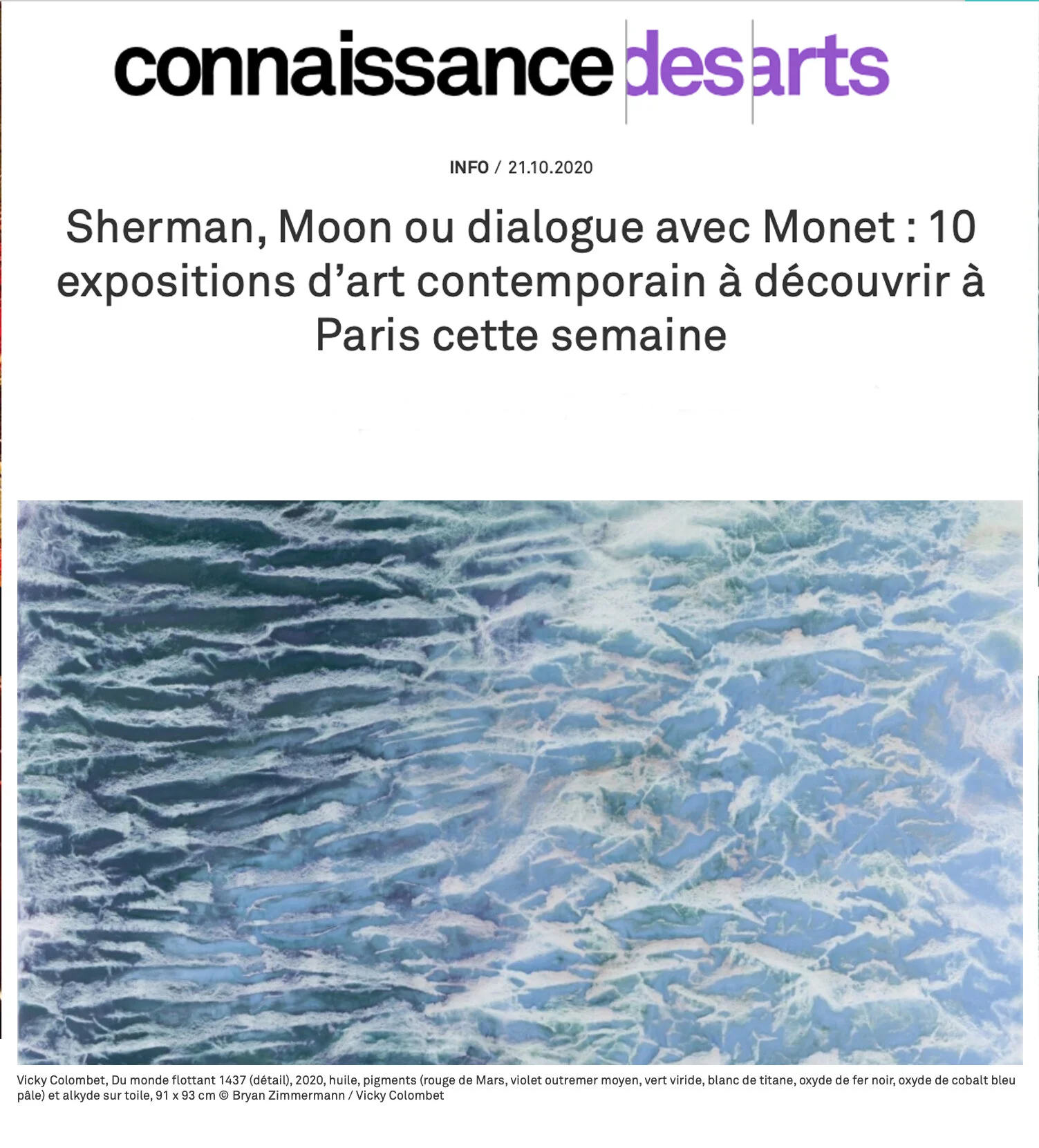 Connaissance des Arts 