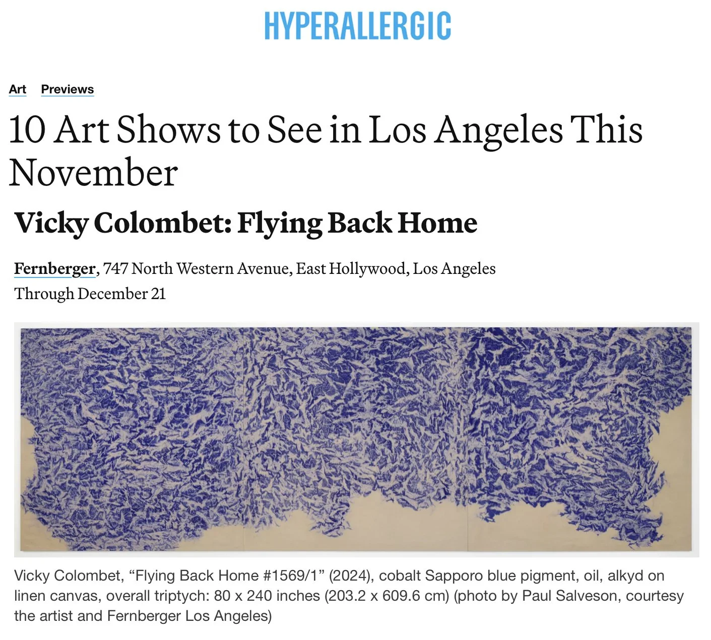 HYPERALLERGIC