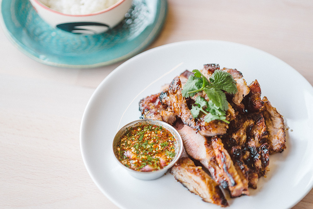  AUTHENTIC. Grilled marinated Pork Collar 