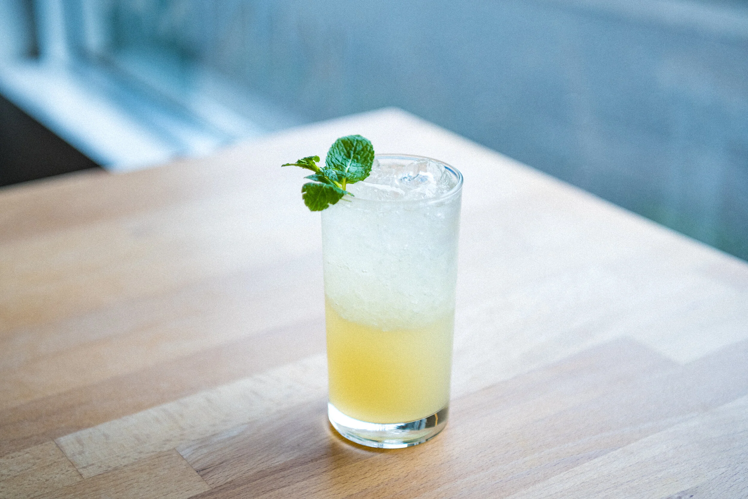   KIN KAO SODA - 5     choice of honey, thai basil or pineapple   flavour. mild, sweet and tart som drinking vinegar mixed with soda water 