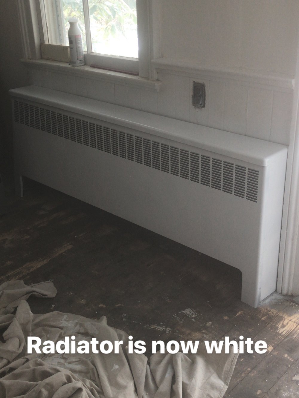 radiator white kitchen.JPG