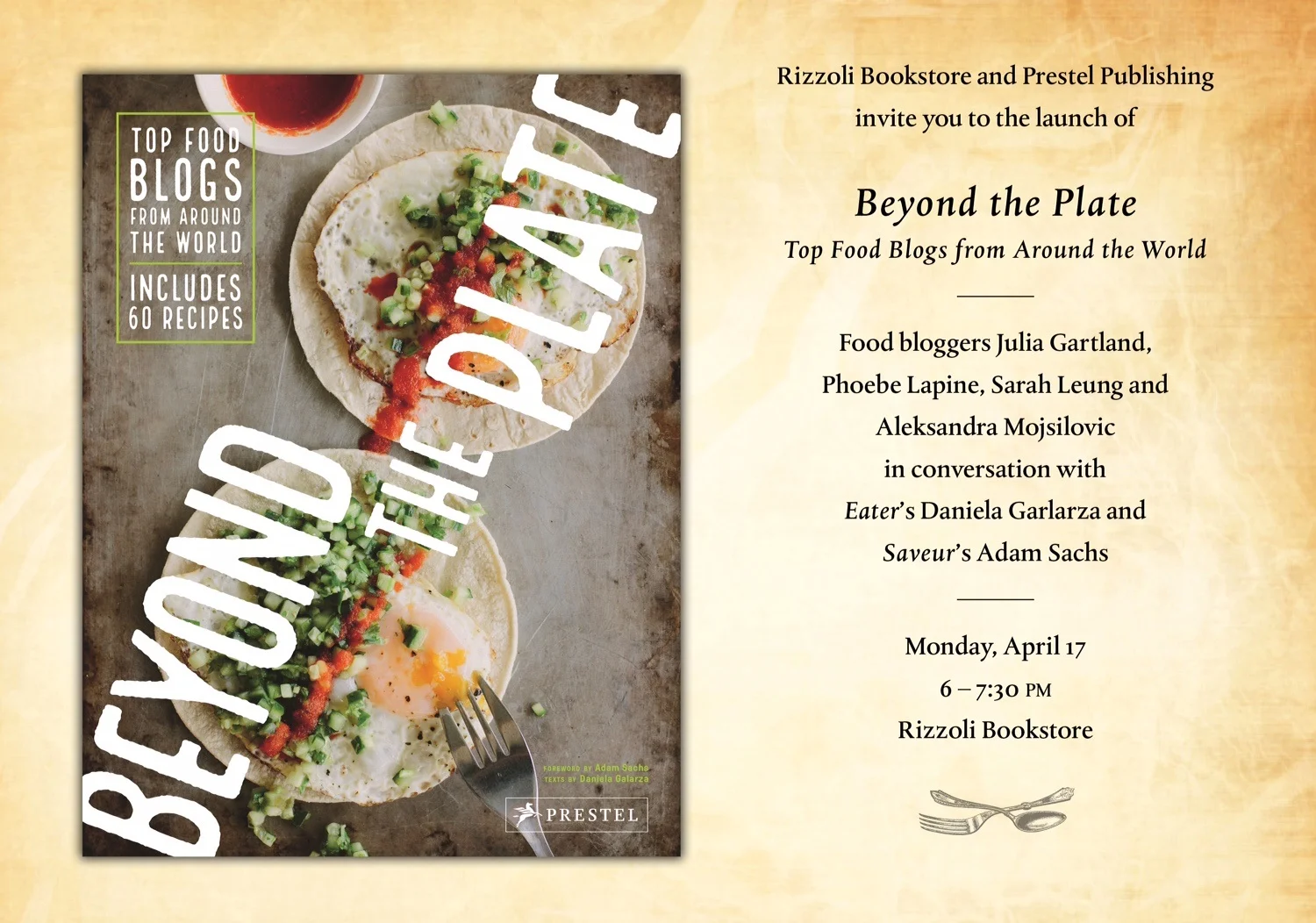 Rizzoli Bookstore: Beyond the Plate 