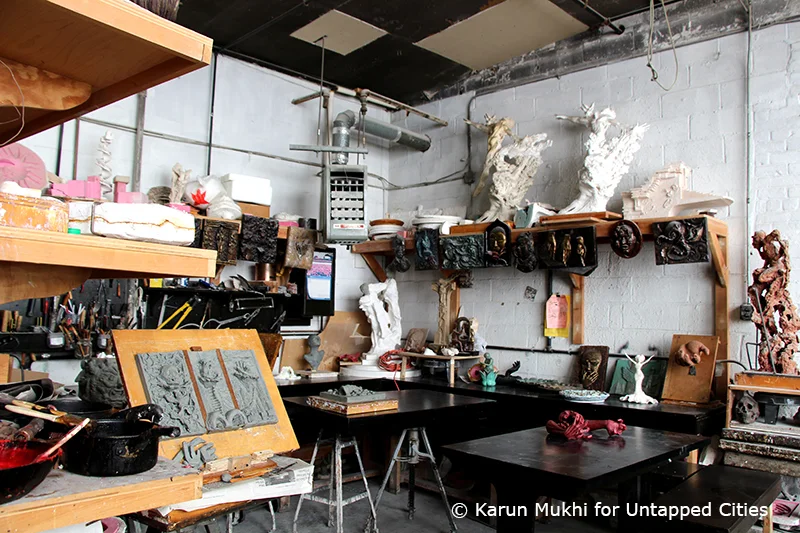 Untapped Cities: Modern Art Foundry Behind-the-Scenes Tour