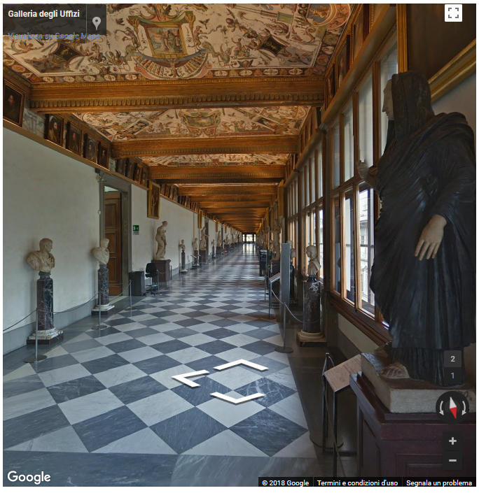 FLORENCE : VIRTUAL TOUR OF THE UFFIZI GALLERY