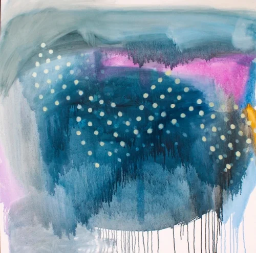 Transition series "Celestial" 36x36" oil on canvas