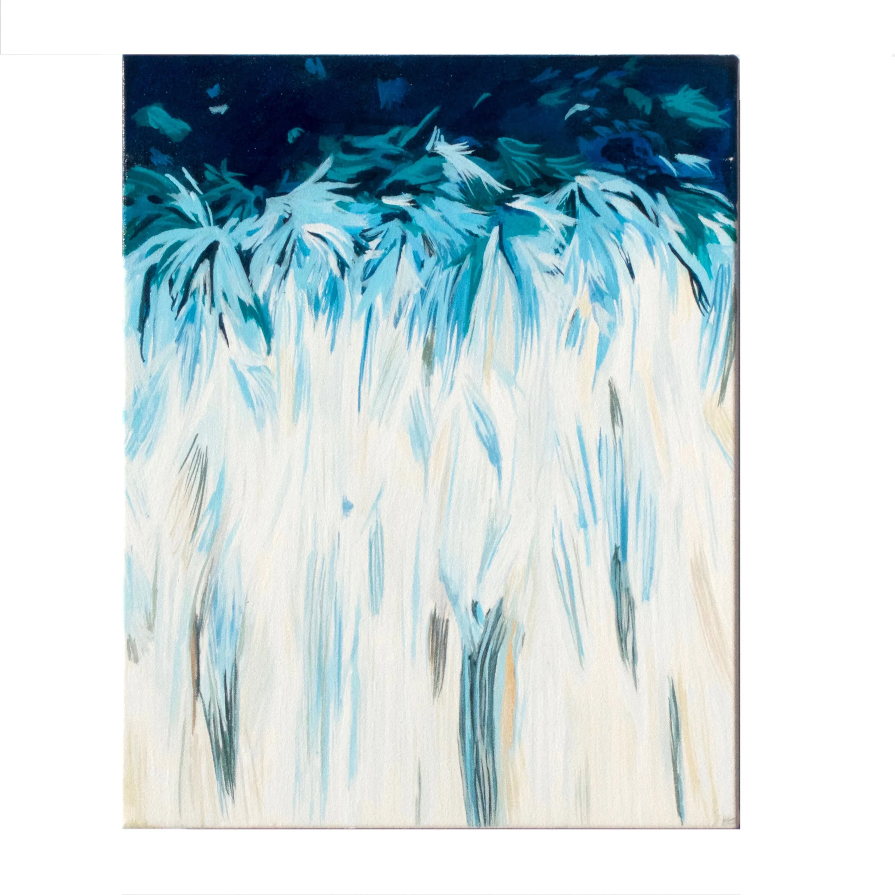 "Cascade" 16x20" acrylic on canvas