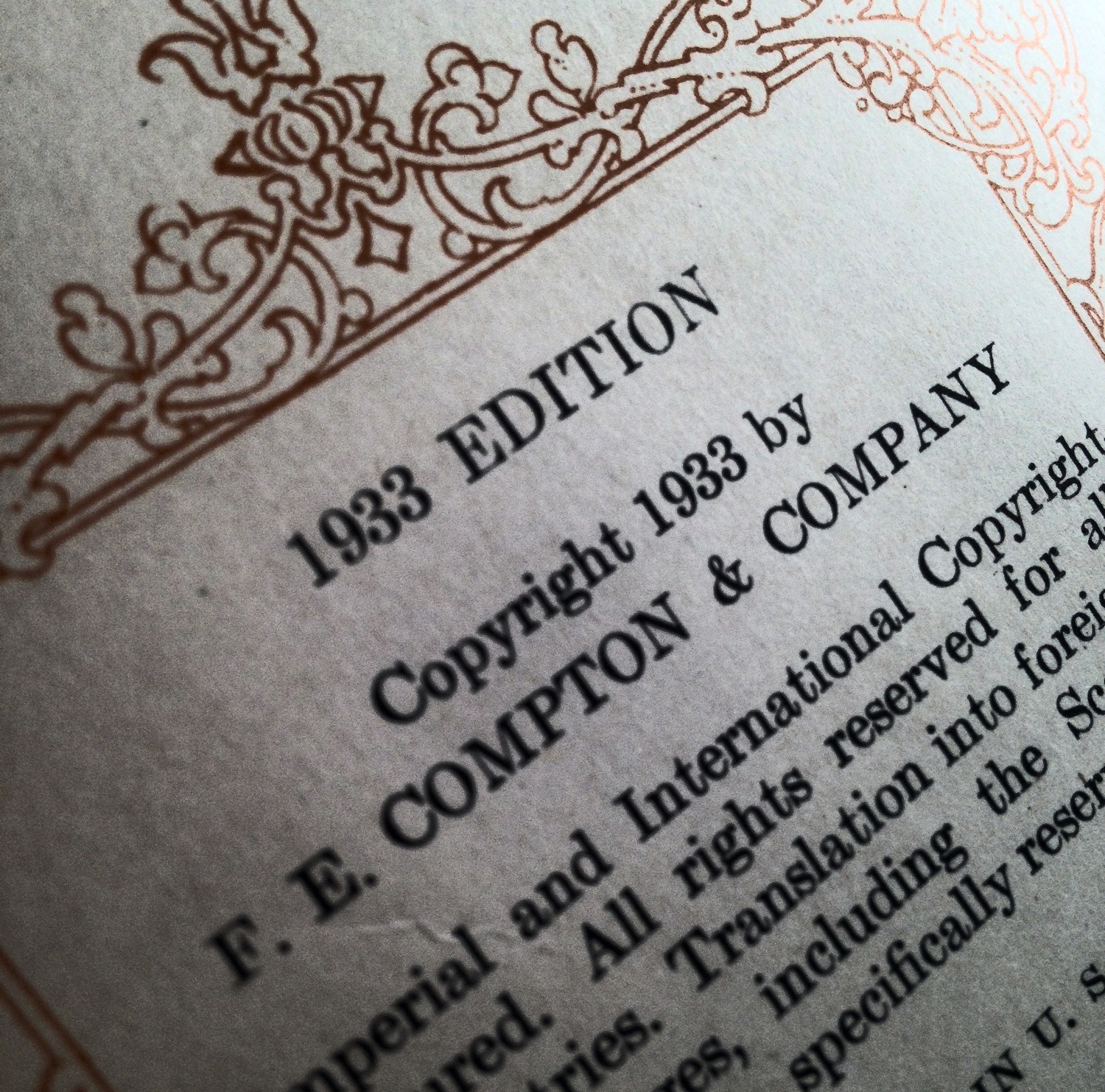 Oh yeah. I have an edition still. I'm a crazy still-life photography hoarder but it came in useful, right?