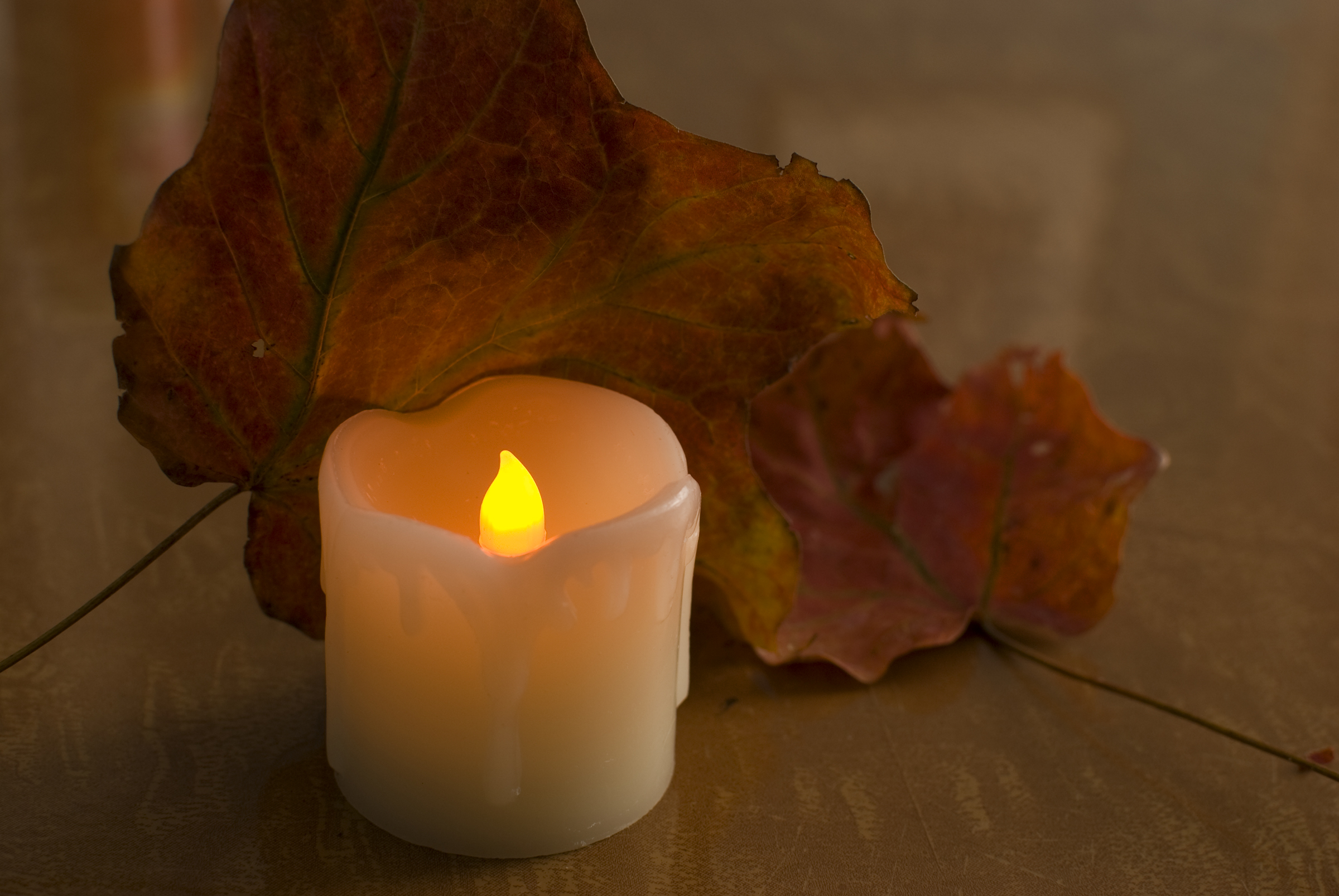Couldn't do THAT with a real candle....could you?