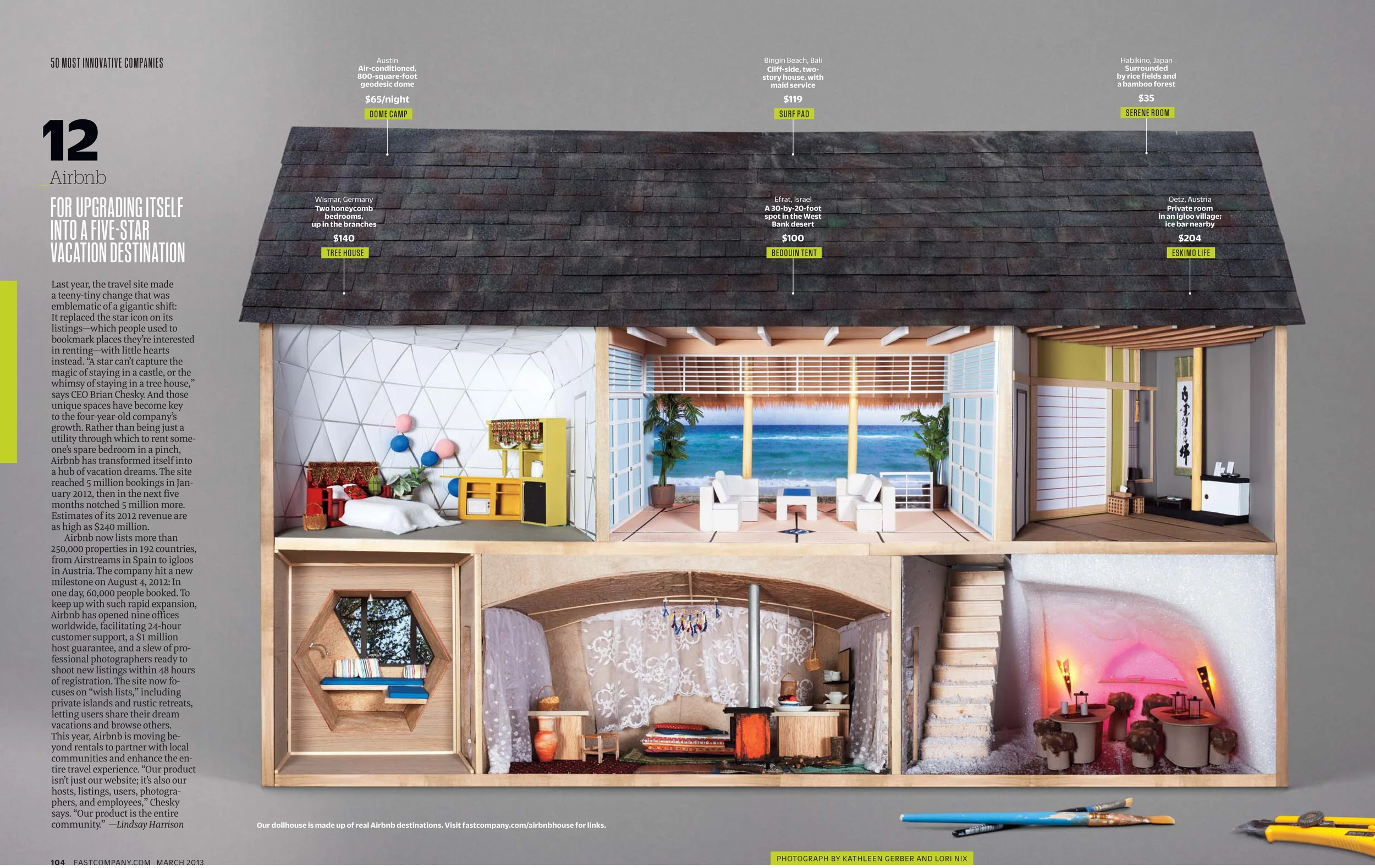 most innovative companies: airbnb