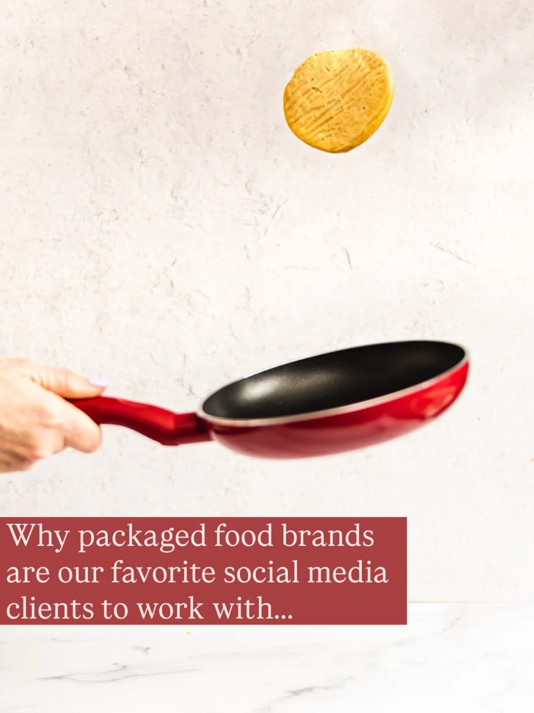 Your product was made to be shared, not shelved.

Food brands hold a special place in our hearts because we get to turn &ldquo;never heard of it&rdquo; into &ldquo;where can I buy more?&rdquo; 
The creativity, the energy, the obsession behind every b