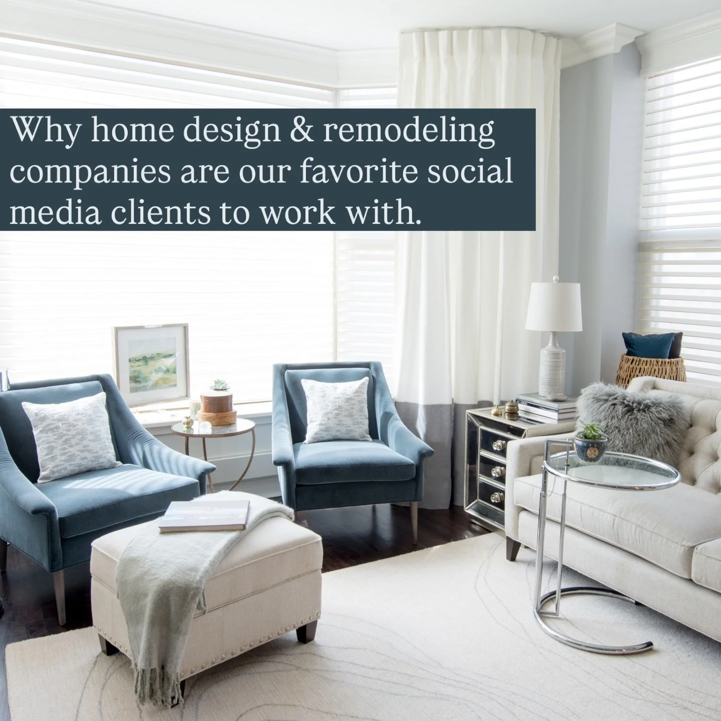 Nailing it has never looked so good. 🔨

Home design and remodeling companies bring something special to the table, their transformations are visual storytelling gold. 

Every project has a beginning, middle and end that captivates audiences. 

The p