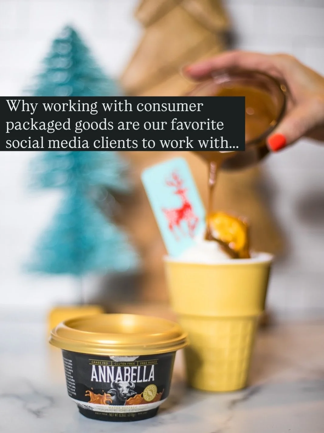 CPG brands are our love language. 💙

From beautiful product shots to storytelling that actually converts, there&rsquo;s nothing quite like helping consumer brands shine on social. We get to blend creativity with strategy, turn everyday products into