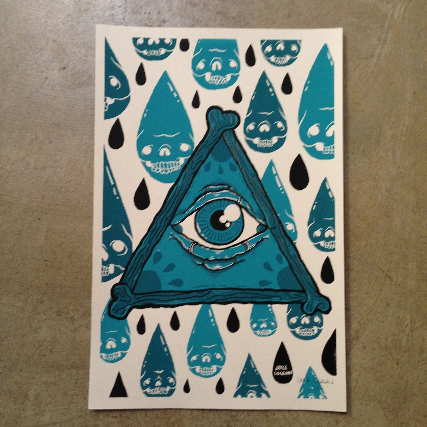  Art by Jayce Cogburn  Printing by Dusty Gilpin 