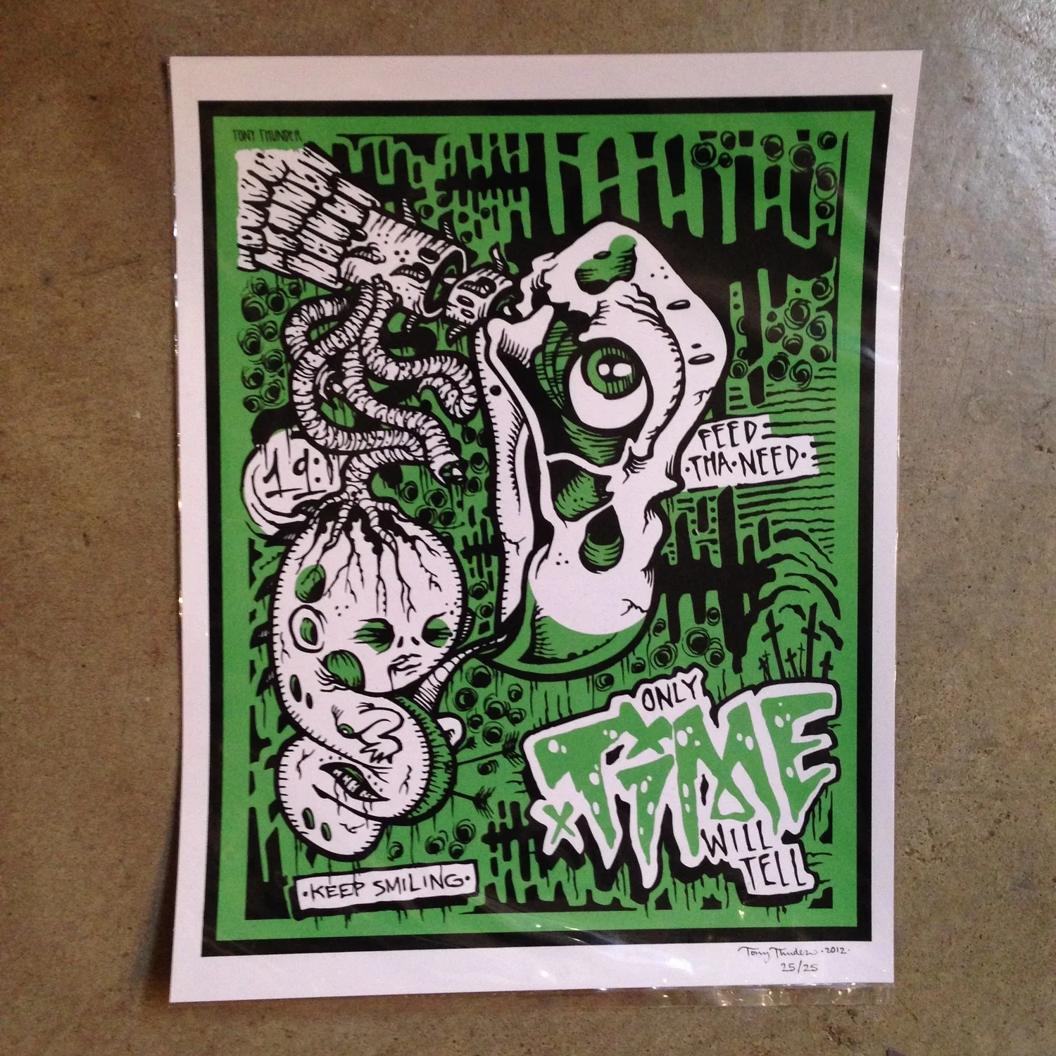  Art by Tony Thunder  Printing by Dusty Gilpin 