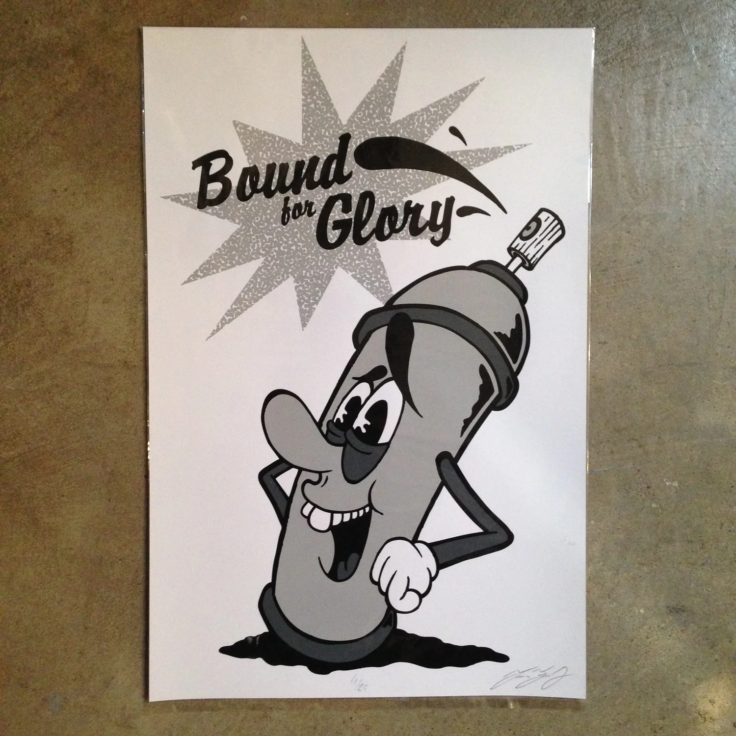 Art by Tanner Frady Printing by Dusty Gilpin