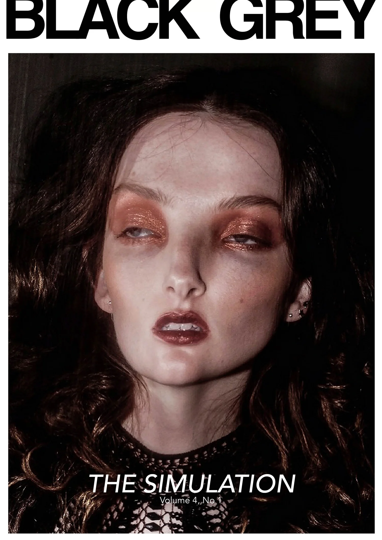 Black Grey Mag Vol 4 No 1 The Simulation
