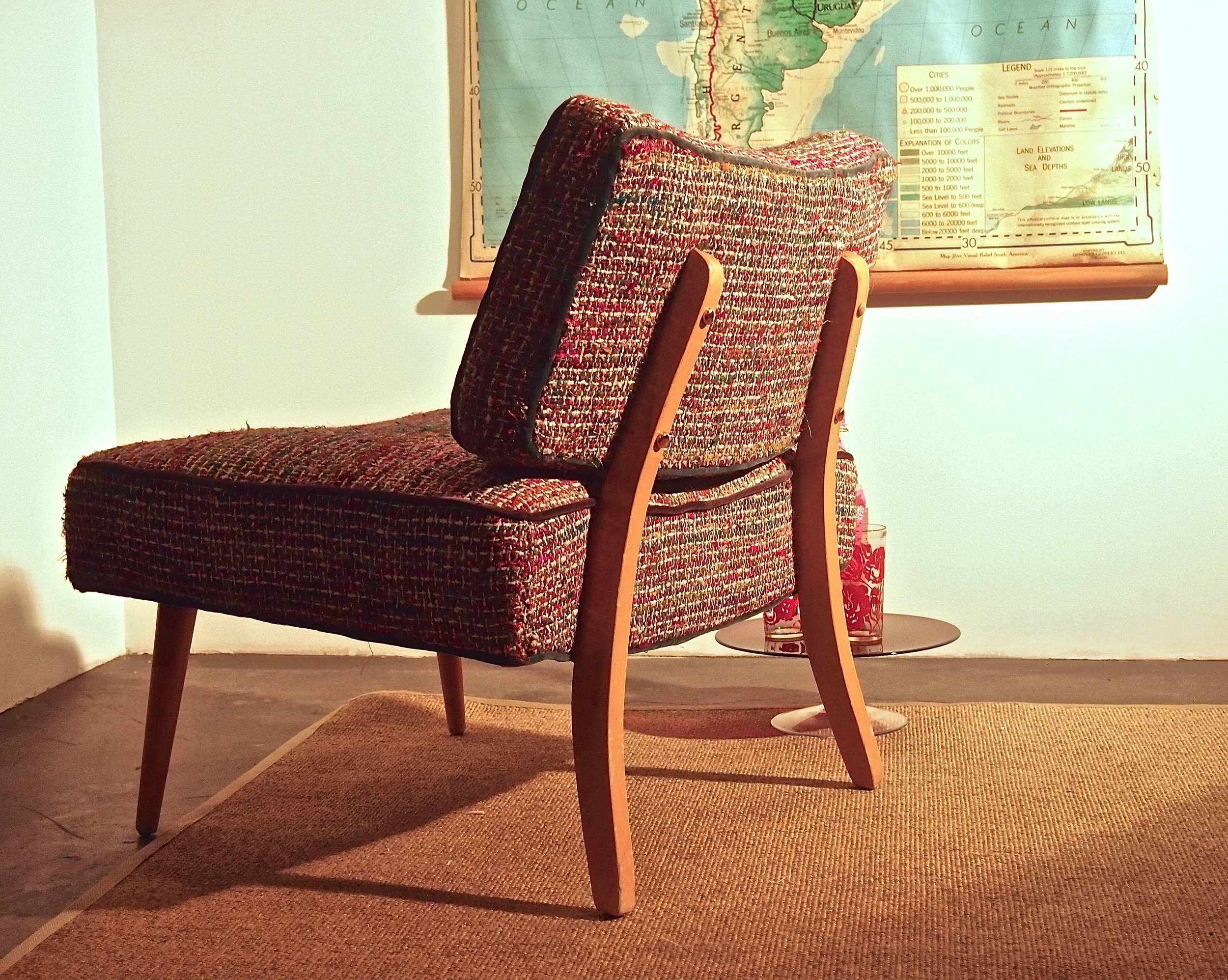 Natalie's chair, in the studio