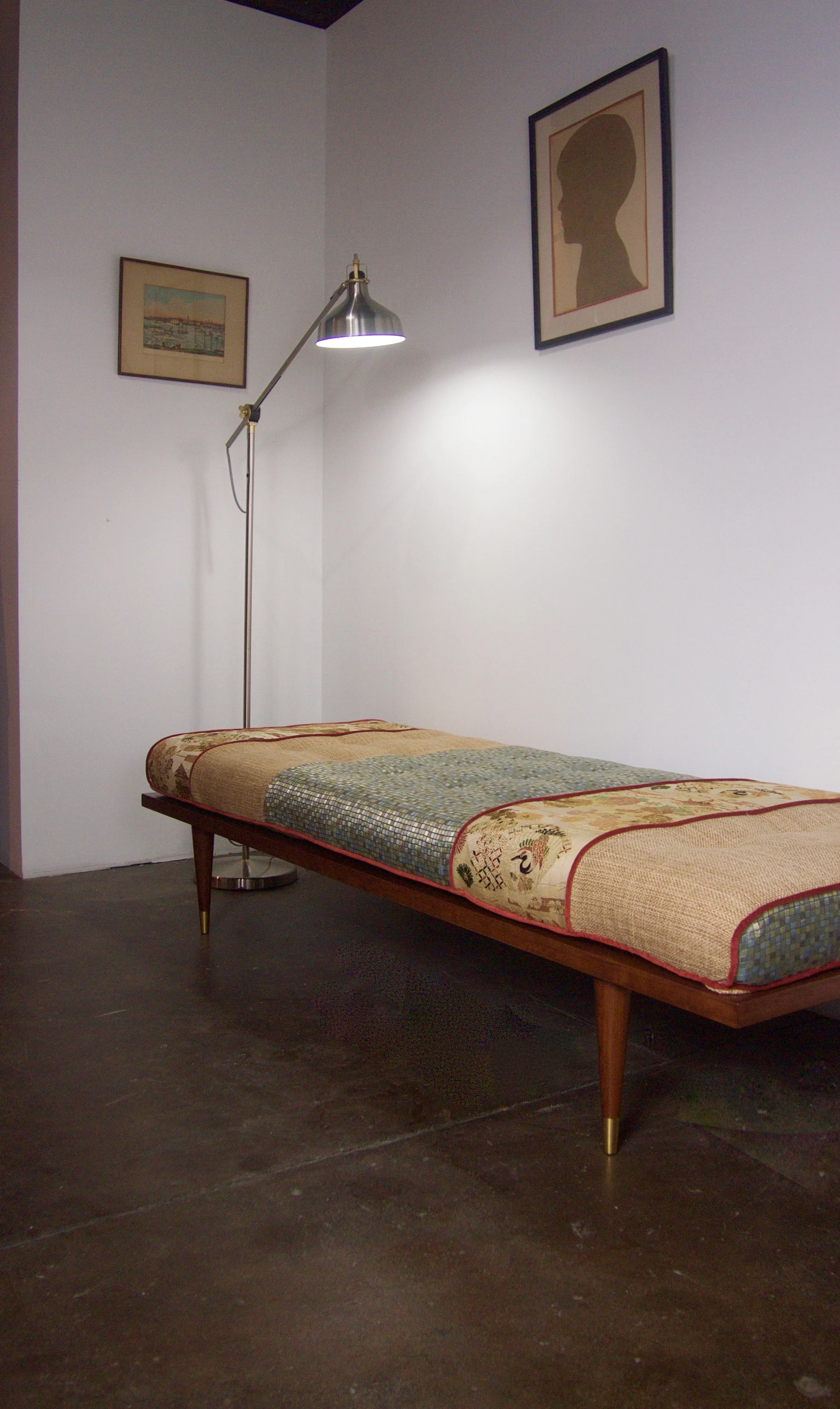 Custom Daybed with Vintage Obi