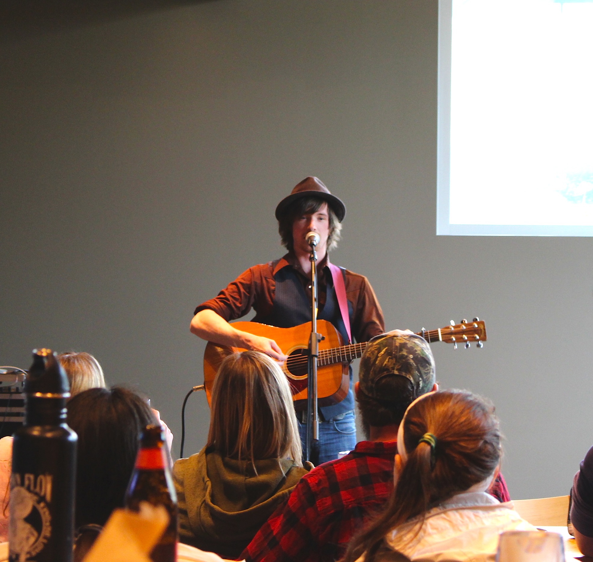 STAR // Brandon Stachnik David Luning performed his signature Americana music. 