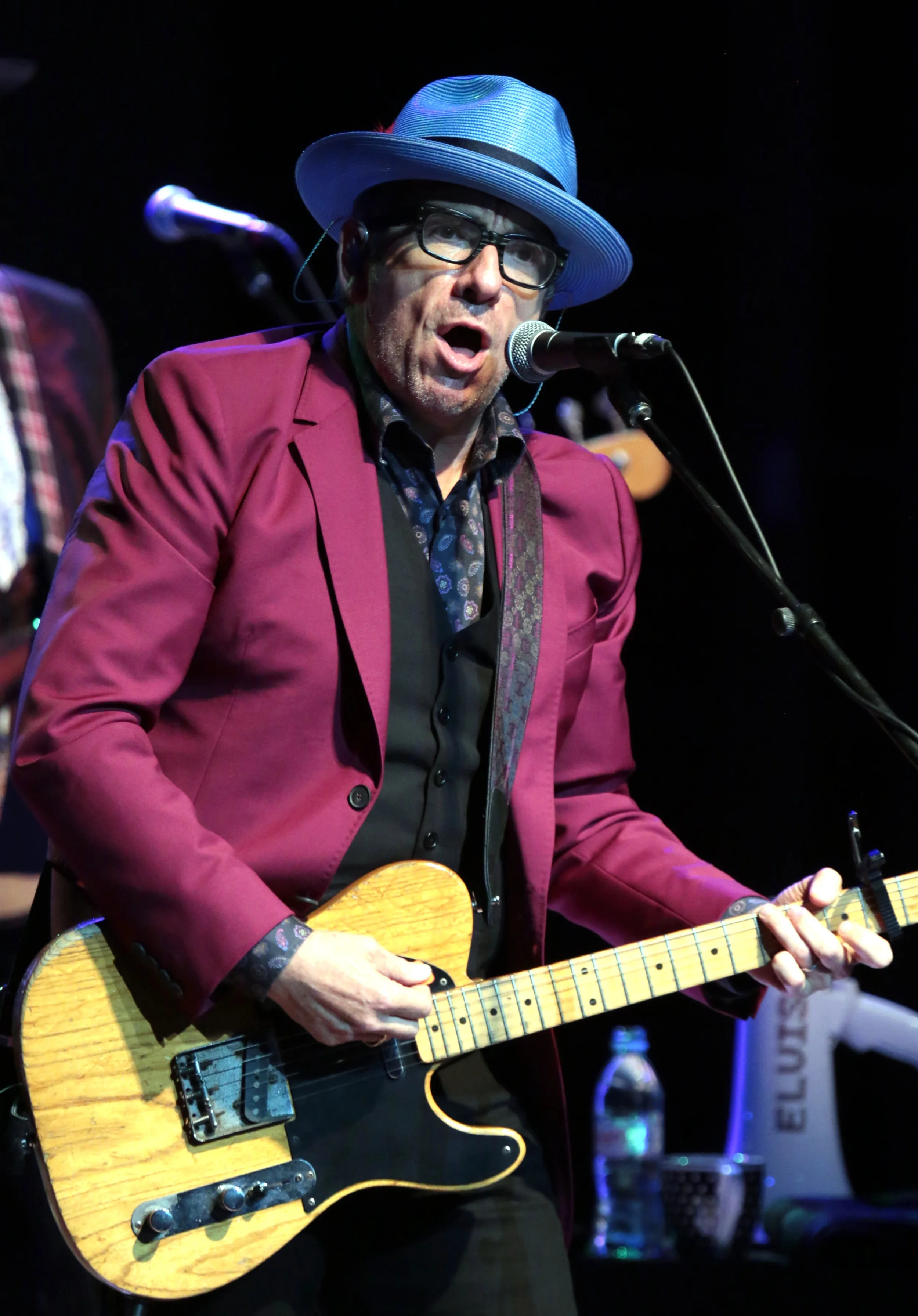 COURTESY // Will Bucquoy Elvis Costello and the Imposters played a two and a half hour show at Weill Hall on Wednesday.