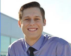 facebook.com Anthony Gallino, left, was elected as president and Christian George, right, was elected as executive vice president after the original election was postponed due to an error in the distribution of electronic ballots.