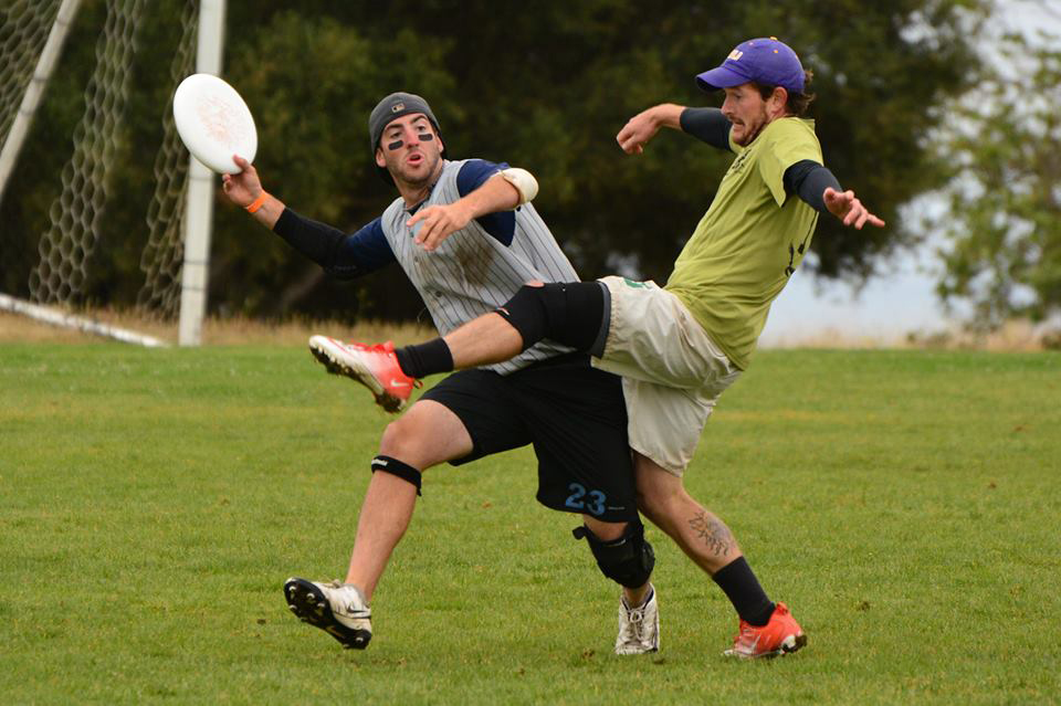 COURTESY // Shane Tracy Shane Tracy (left) is the captain of the men’s ultimate frisbee team.