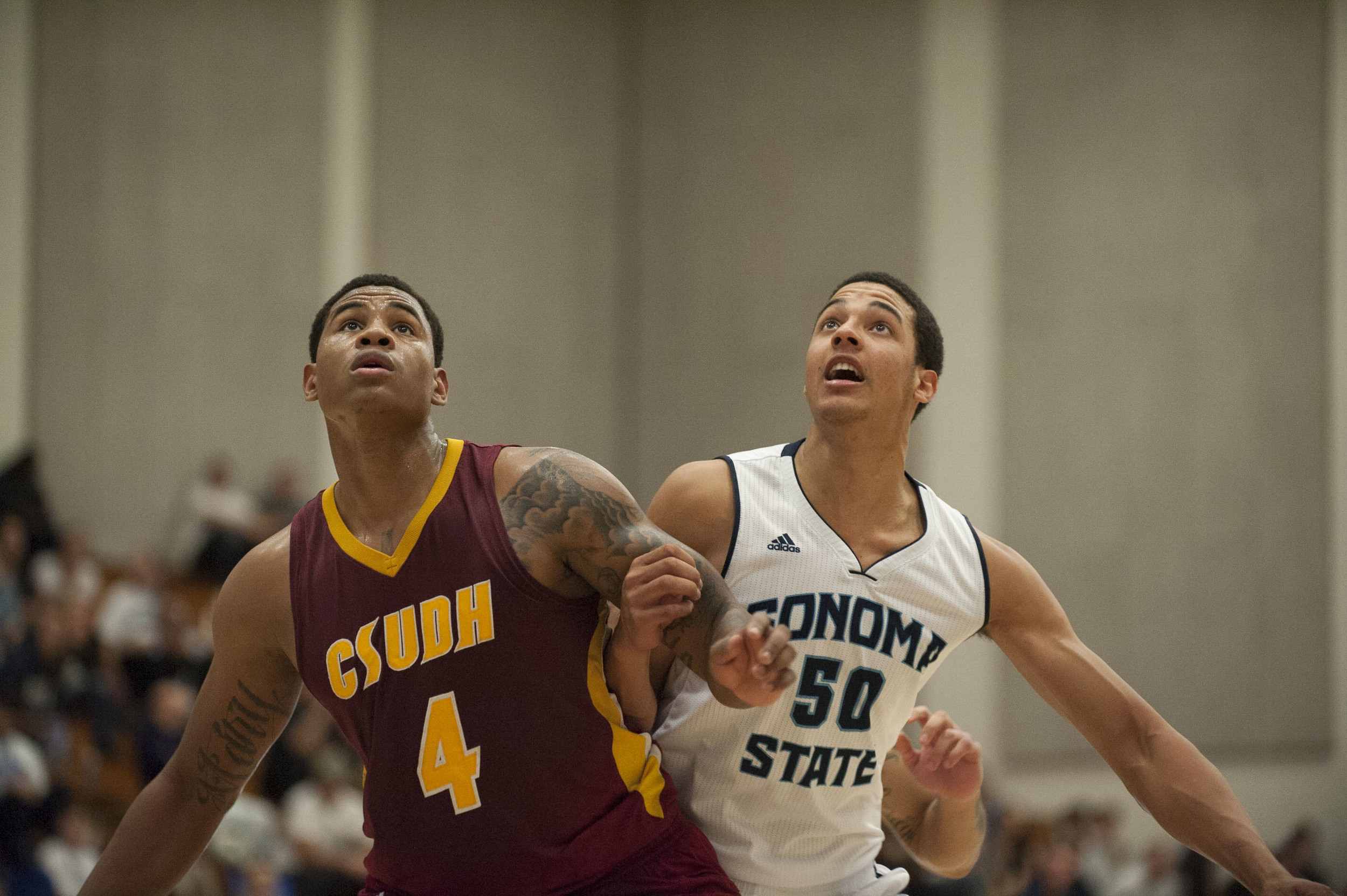 STAR // Connor Gibson The Seawolves defeated Cal State Dominguez Hills 61-53. 