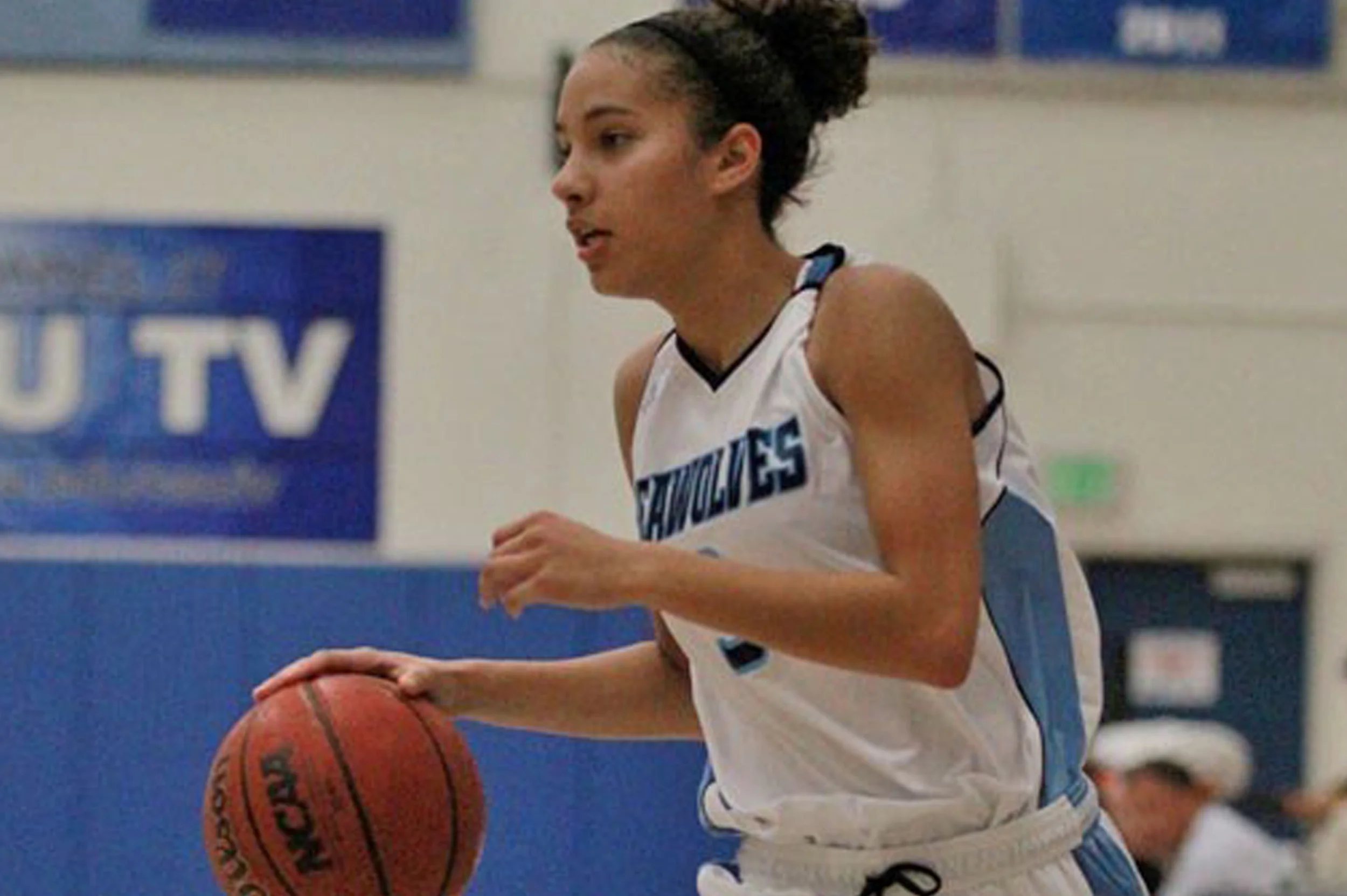 COURTESY // SSU Athletics Taylor Acosta scored 17 points in the game against Stanislaus.