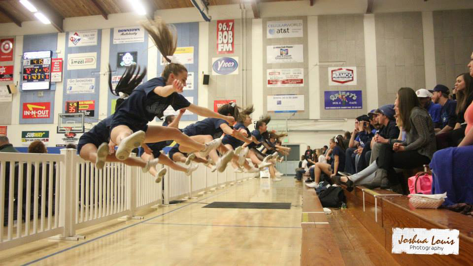 COURTESY // Josh Cantu Come March, the cheer team will be competing at nationals.