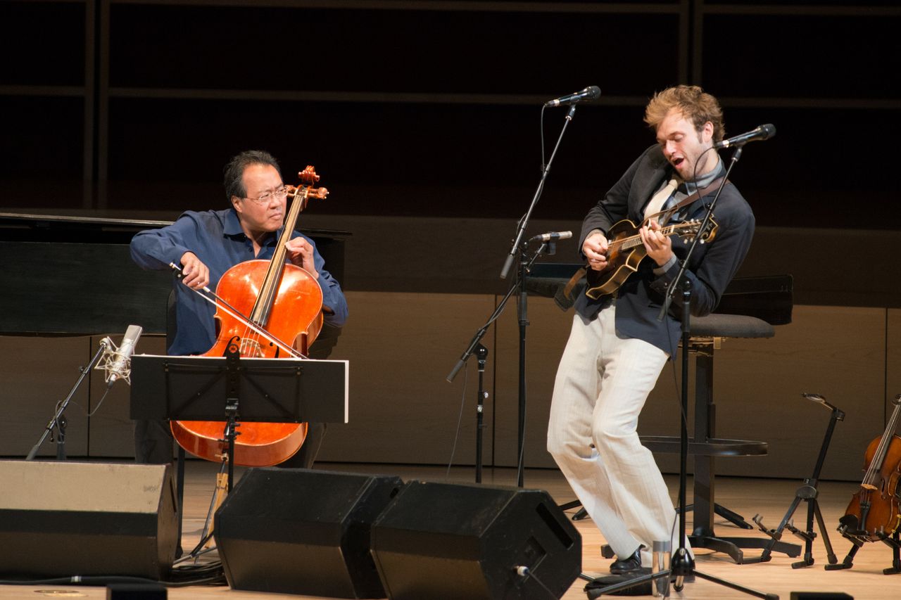 COURTESY // Kristin Loken ‘The Goat Rodeo Sessions’ with Yo-Yo Ma practically sold out with both indoor and outdoor seating completely packed; the entire set lasted two hours.