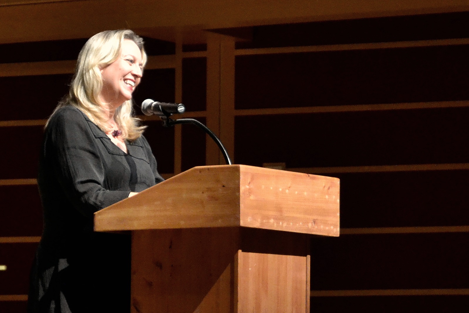 STAR // Lina Raffaelli Author Cheryl Strayed spoke at the Green Music Center about her best-selling memoir “Wild.”