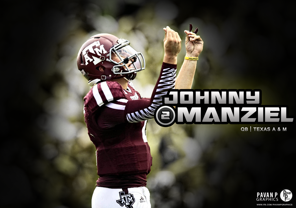 COURTESY // pavangraphics.com Texas football player Manziel allegedly got paid for signing helmets.