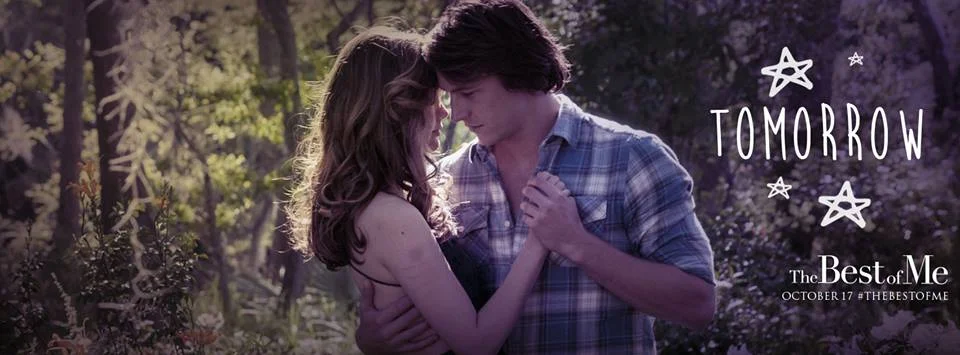 facebook.com James Marsden and Michelle Monaghan star in “The Best of Me” released Friday.