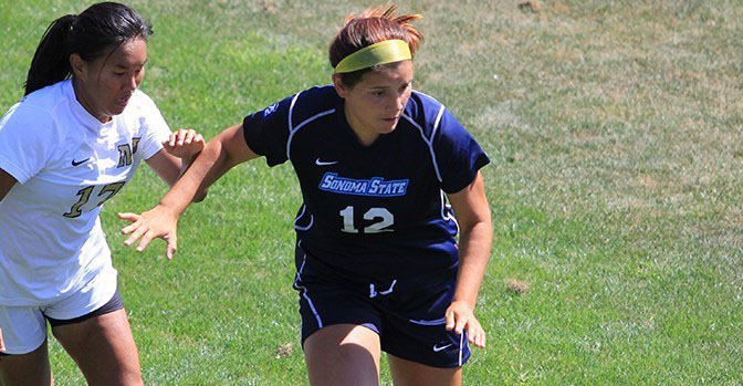 COURTESY // SSU Athletics Alex Sifuentes scored the only goal from both teams in Sunday’s brawl with the Toros.