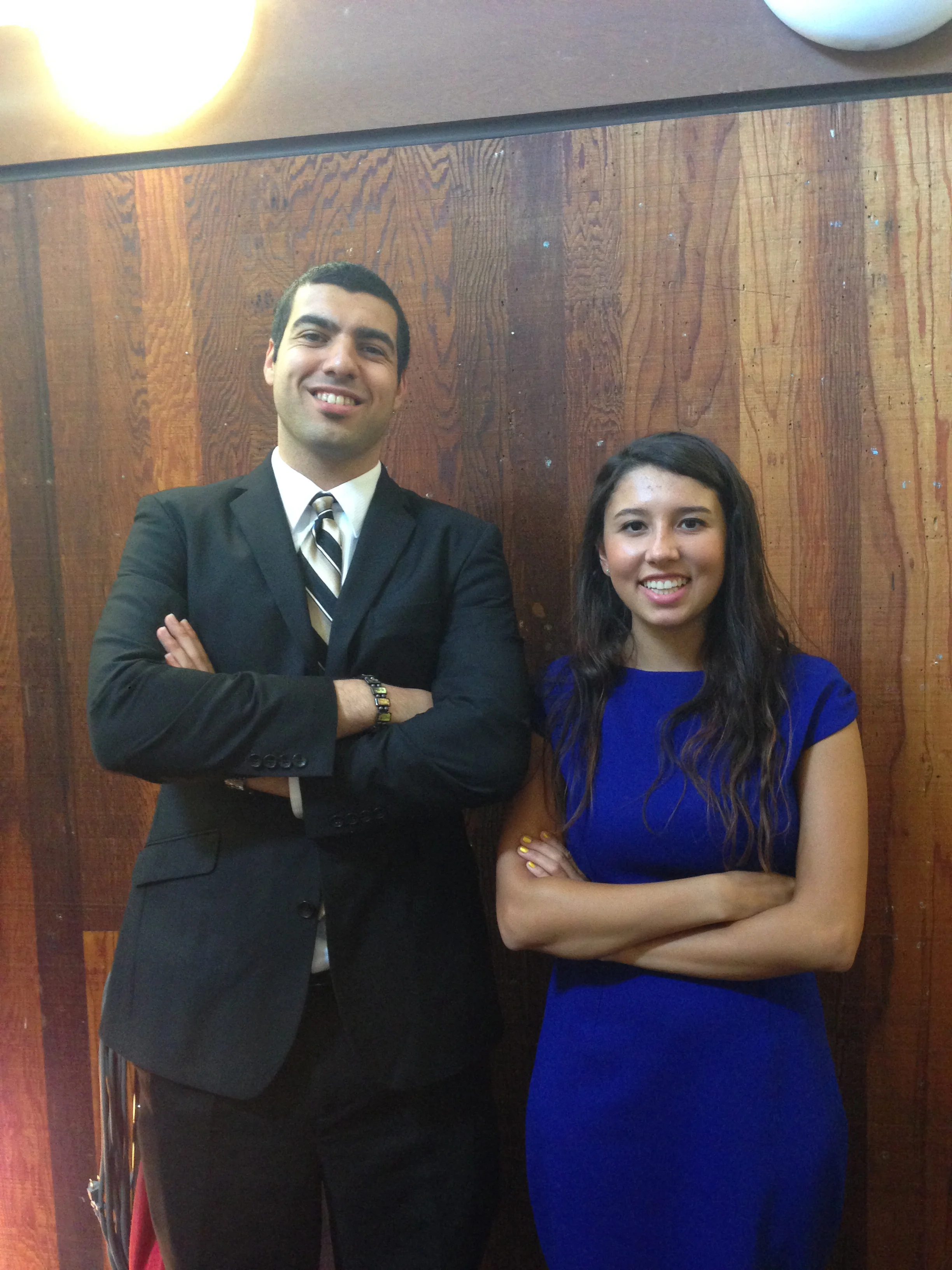 STAR // Annalyse Butler Students Joe Munayer (left) participated in Summer Search while in high school and is a member of the Accounting Firm along with Jay Standridge (right.)