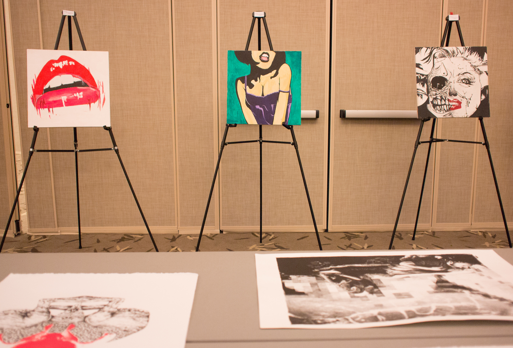 STAR // Gustavo Vasquez Hutchins School of Liberal Arts hosted an art show last Wednesday and Thursday, featuring art pieces from many Sonoma State University students.
