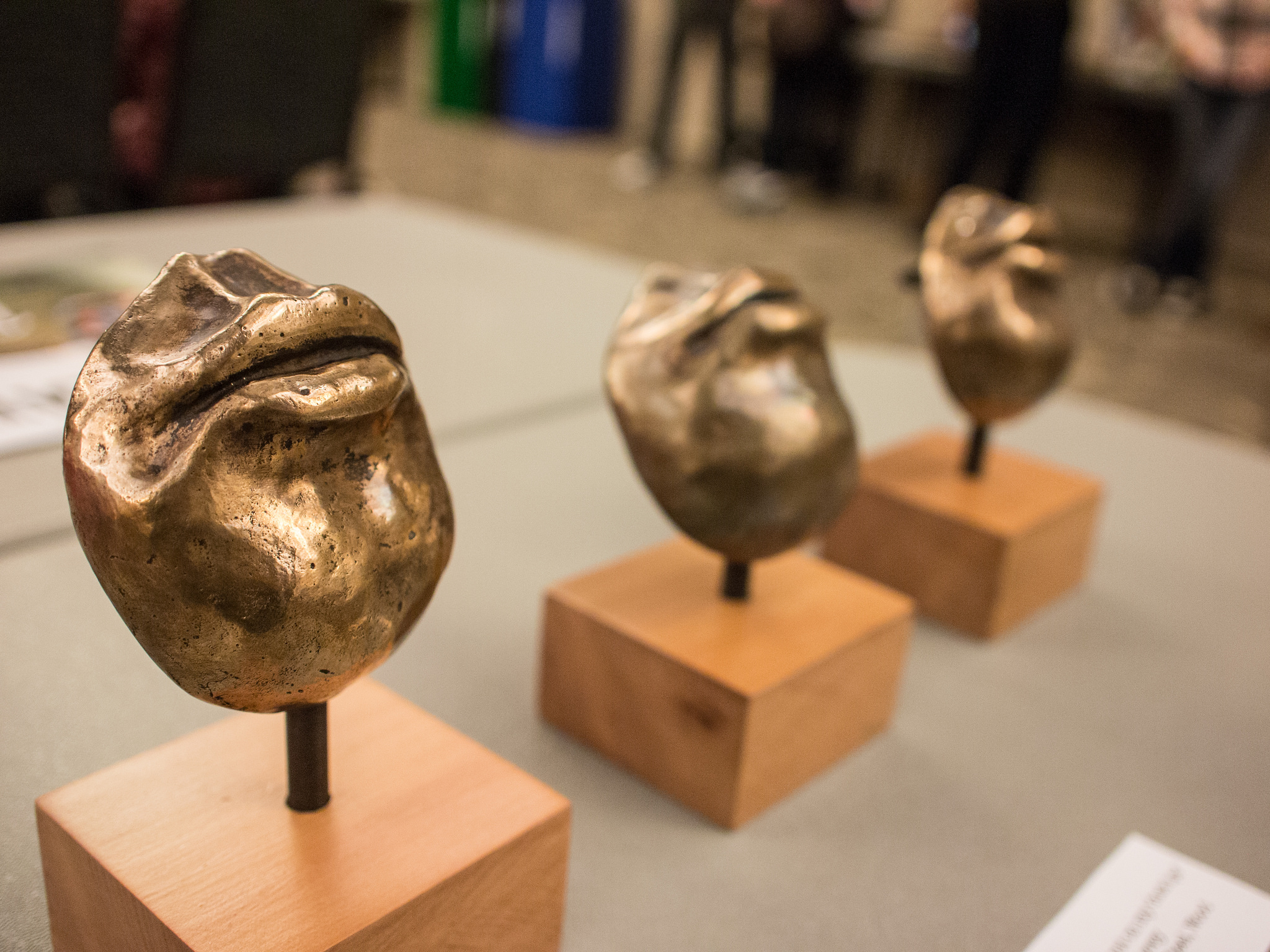 STAR // Gustavo Vasquez The Hutchins Community Art Show in the Student Center on Tuesday that featured works from students Mariam Rahmaaui and Jessica Levey, among others.