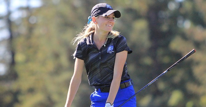sonomaseawolves.com Sarah Rotter shot a three-over-par 75 in her first tournament round of the season.
