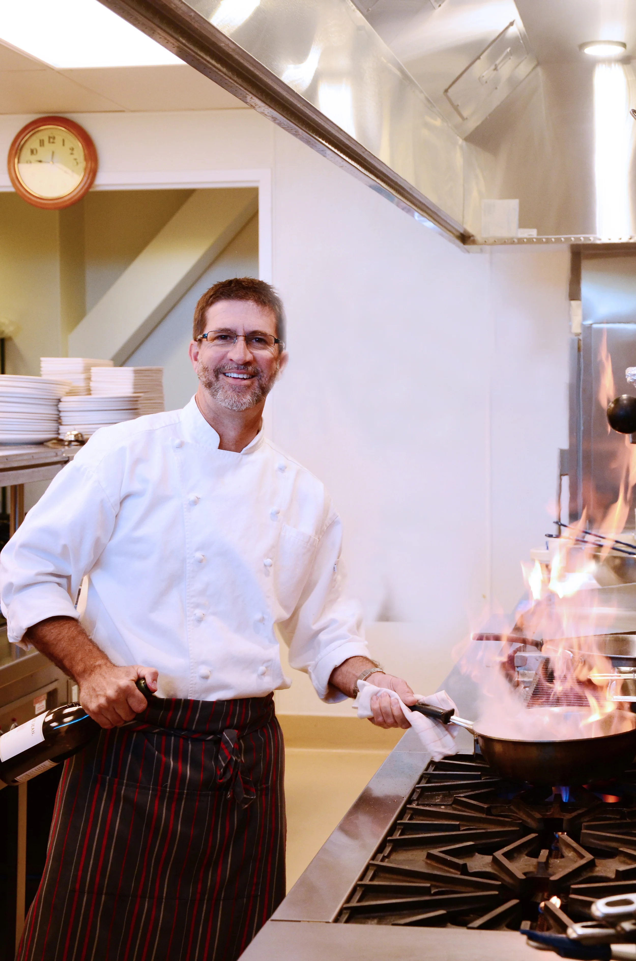 COURTESY // University Culinary Services Alexandre Purroy was recently named as the new executive chef at University Culinary Services at Sonoma State University. Purroy, who grew up in Santa Rosa, has spent the last 15 years as the owner and chef of the Doce Lunas restaurant in Kenwood. Purroy welcomes and accepts suggestions from Sonoma State University students to all food options on campus.