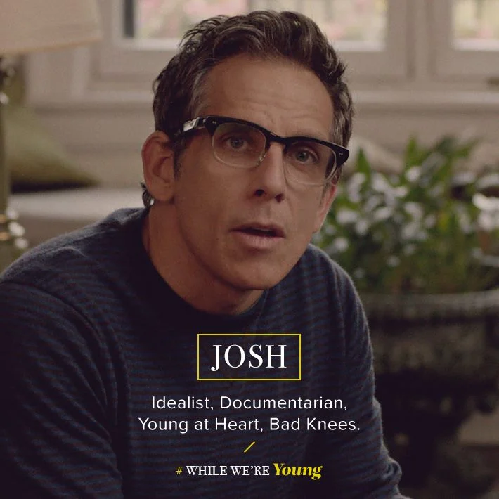 facebook.com “While You Were Young” features Ben Stiller as Josh, Naomi Watts as Cornelia, Adam Driver as Jamie and Amanda Seyfriend as Darby.
