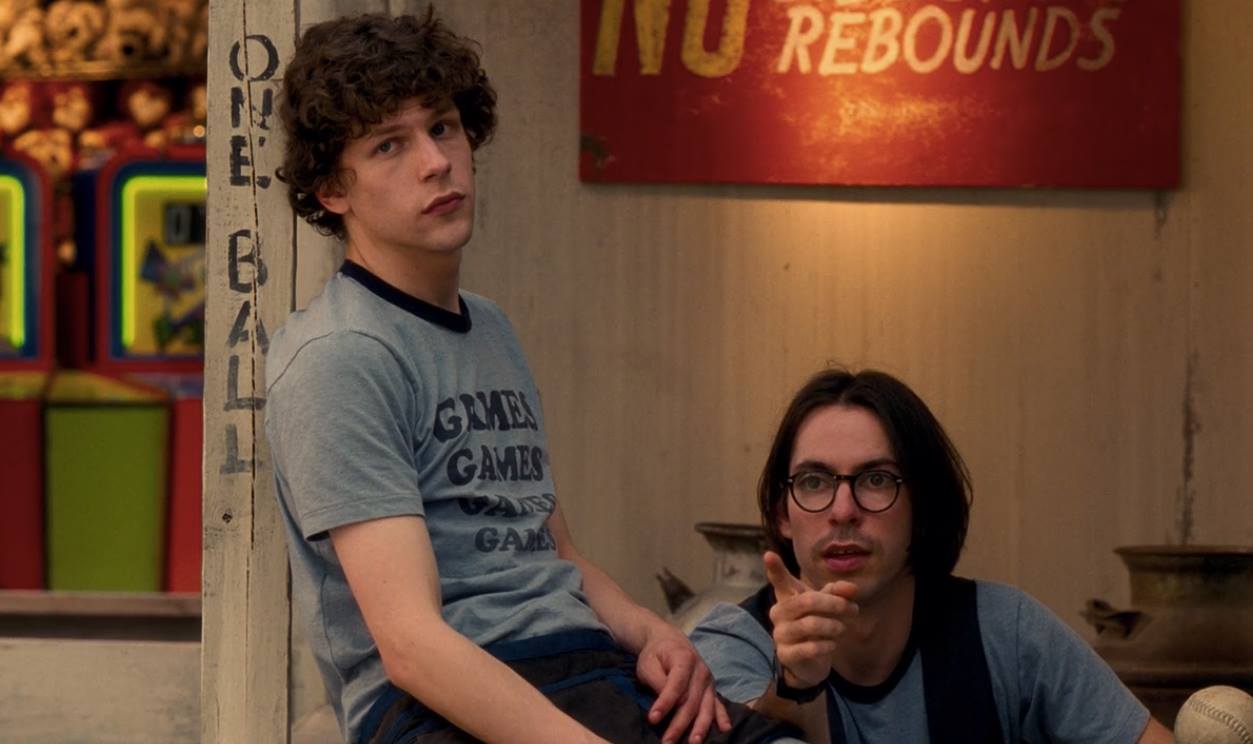 facebook.com Eisenburg stars in the 2009 film "Adventureland."
