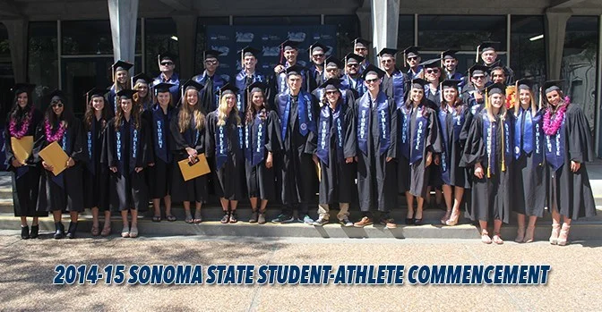 sonomaseawolves.com 290 student-athletes who make up SSU’s intercollegiate athletics program combined to earn a 3.037 GPA for 2014-15 -- the highest department