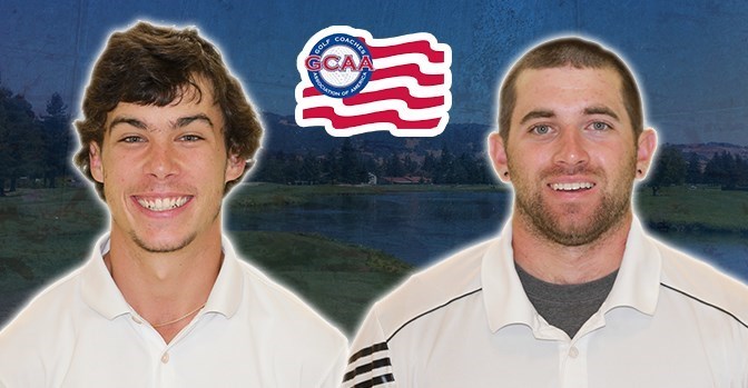 sonomaseawolves.com Brandon Lee and Nicolas Daniels earned All-America Scholar honors this year.