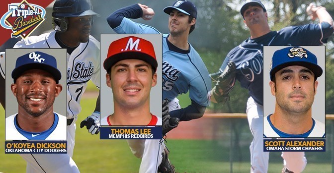 sonomaseawolves.com Scott Alexander, O’Koyea Dickson, and Thomas Lee are nearing the big show after successfully making it to their respective Triple-A affiliate teams.