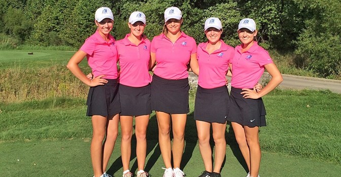 The women’s golf team finished seventh at the UIndy Fall Invitational.