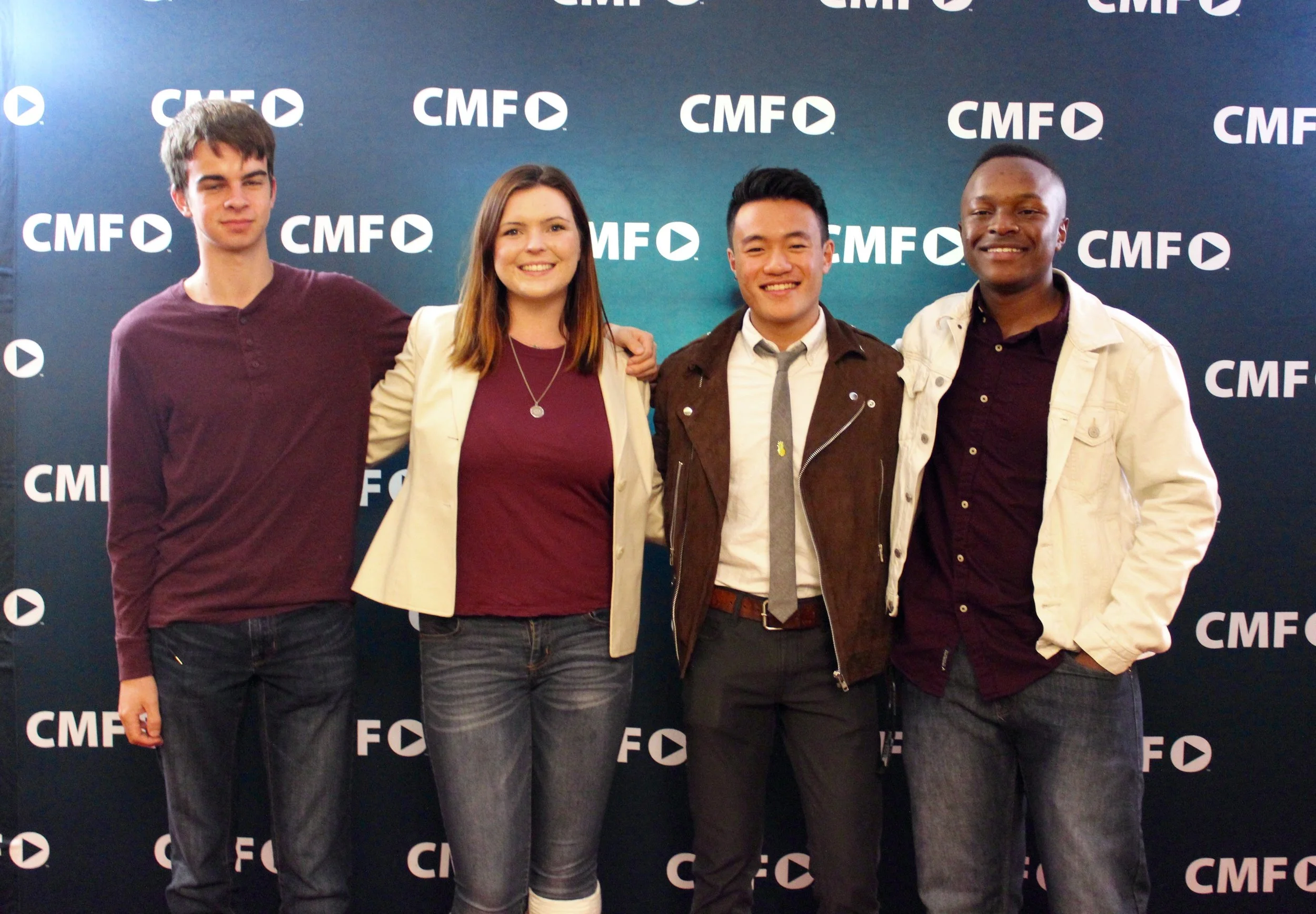 STAR // Nicky Homen Contestants Adam Holm, Becca Garner, Jason Gorelick and James D’Haiti took the red carpet before Campus Movie Fest began Thursday night.
